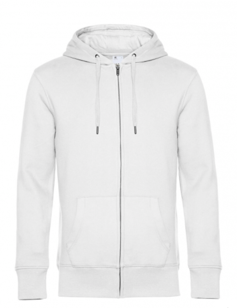 Pull zip hood