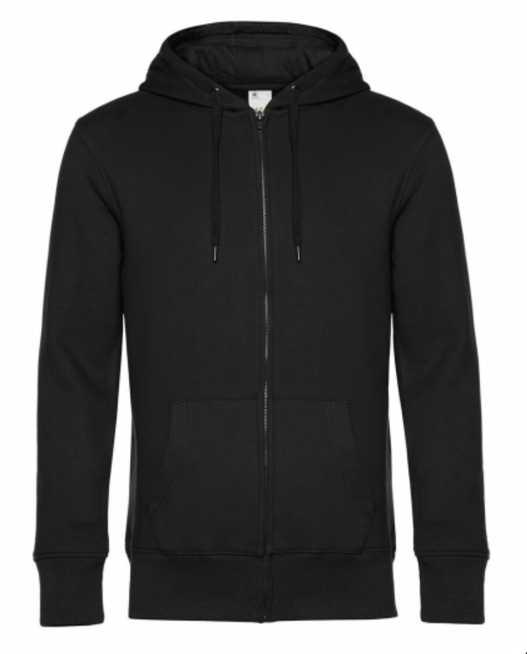 Pull zip hood