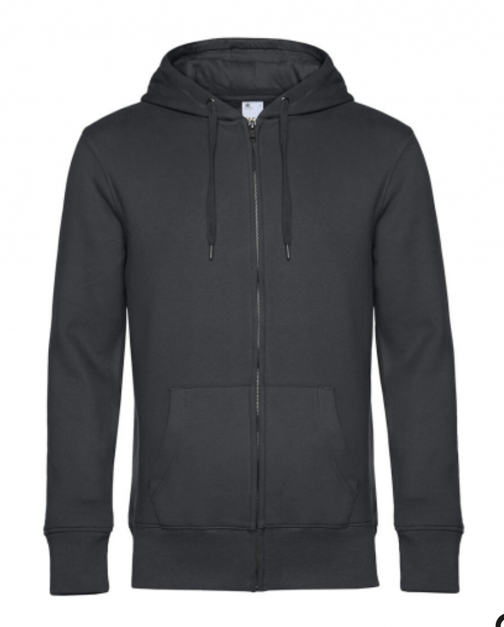 Pull zip hood