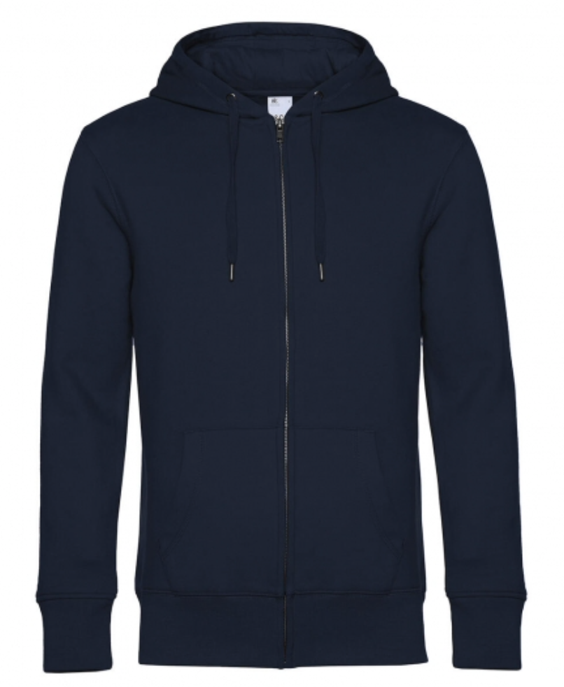 Pull zip hood
