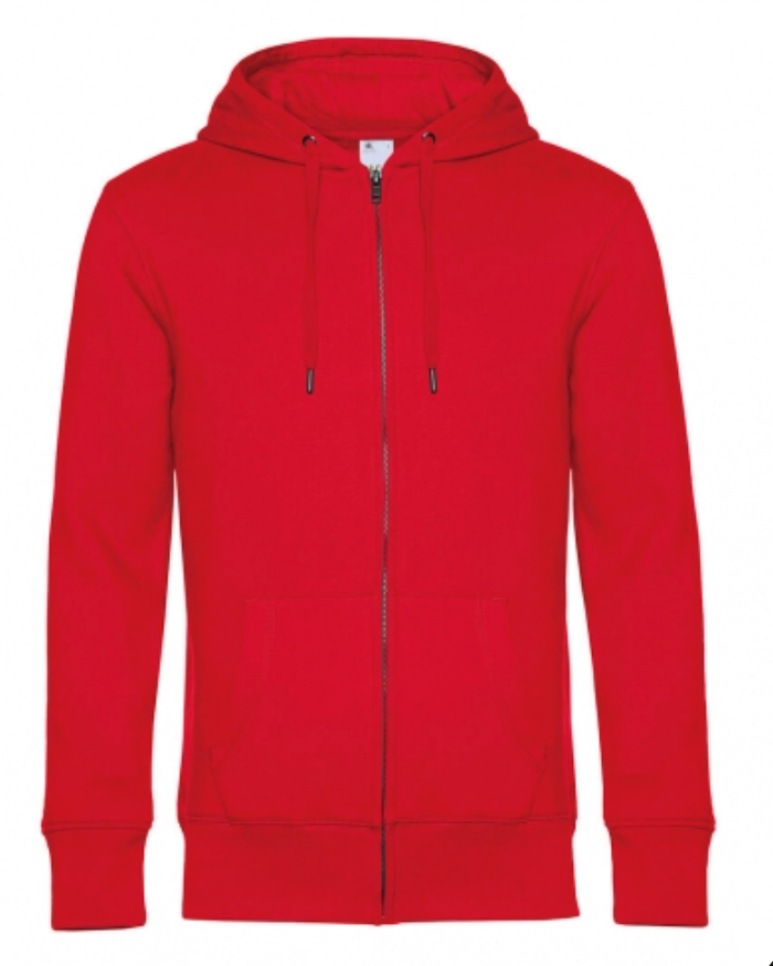 Pull zip hood
