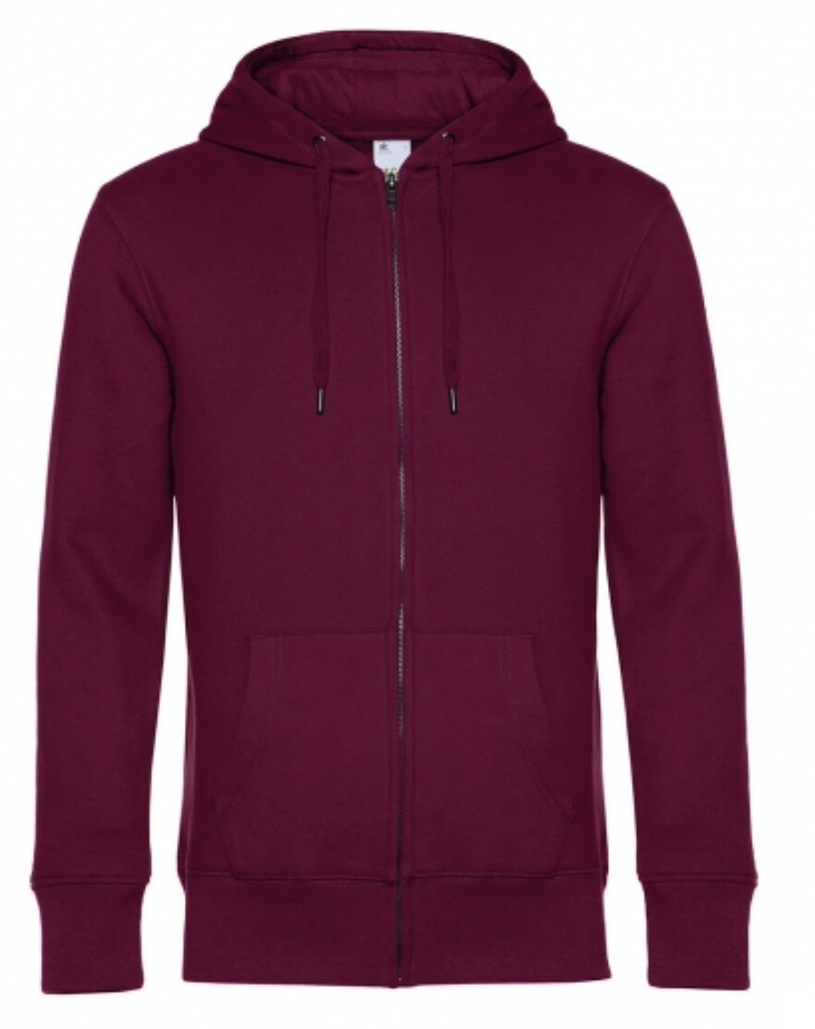 Pull zip hood