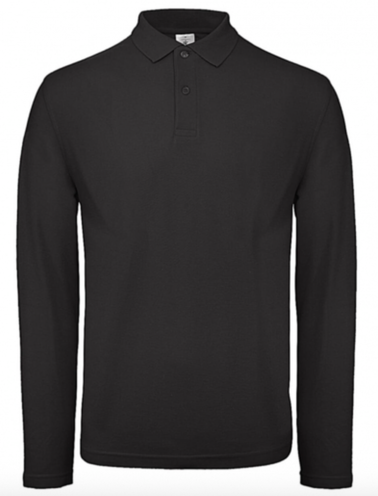 Polo manches longues homme