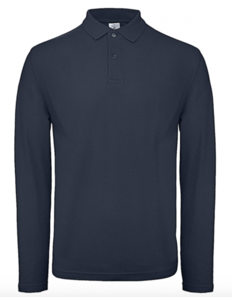 Polo manches longues homme