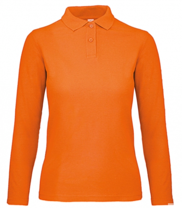 Polo manches longues femme