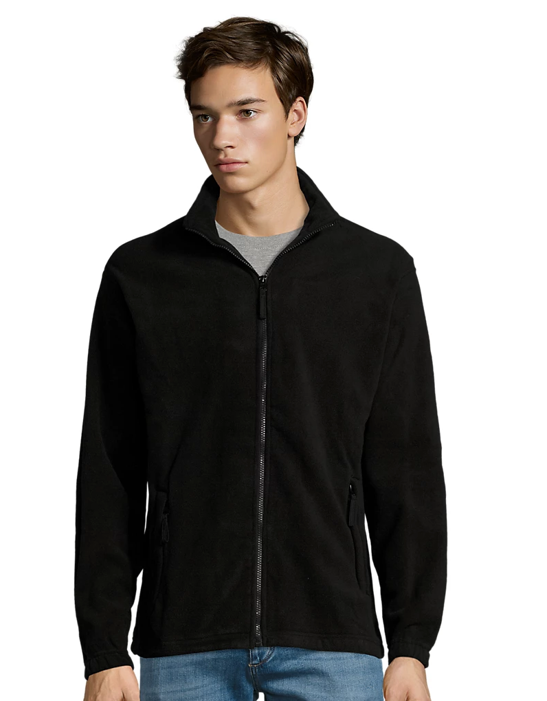Gilet polaire avec manches homme