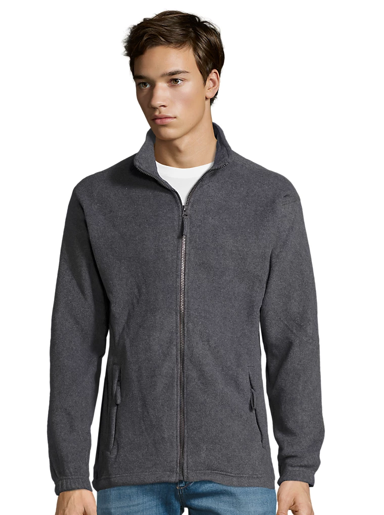 Gilet polaire avec manches homme