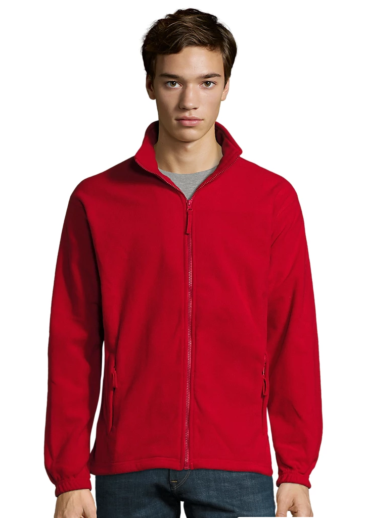 Gilet polaire avec manches homme