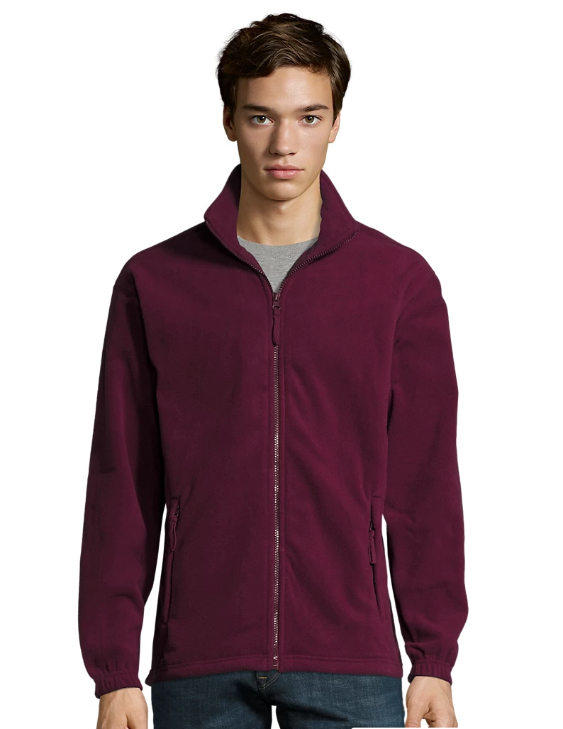 Gilet polaire avec manches homme