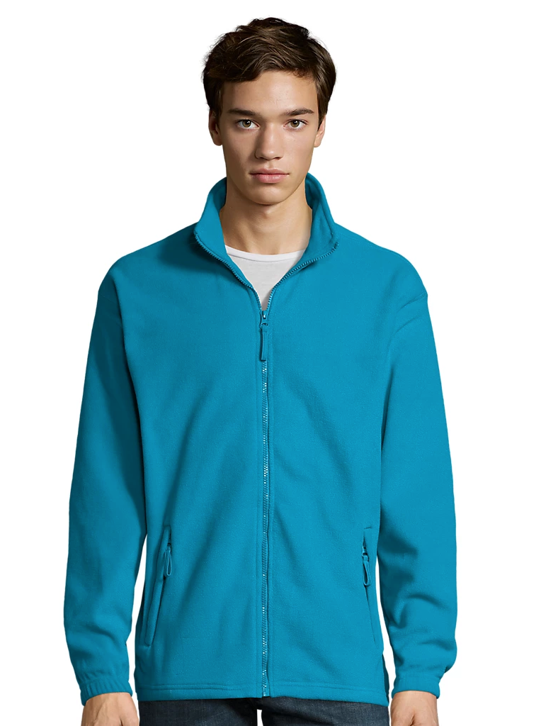 Gilet polaire avec manches homme