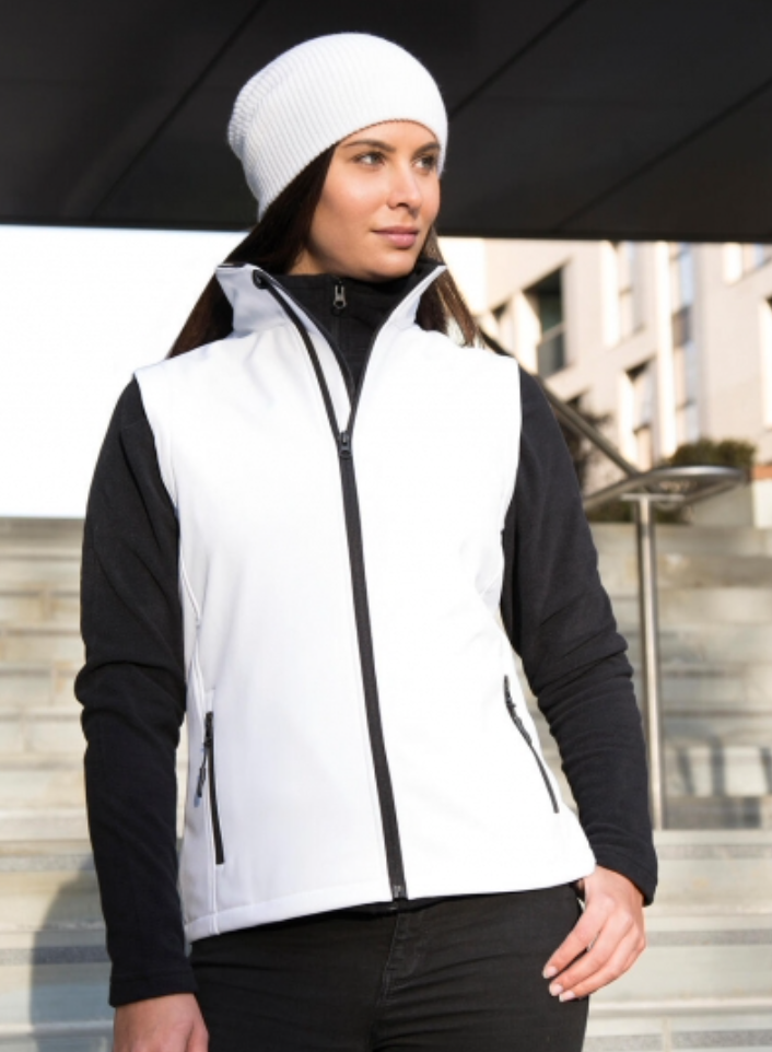 Softshell sans manches femme