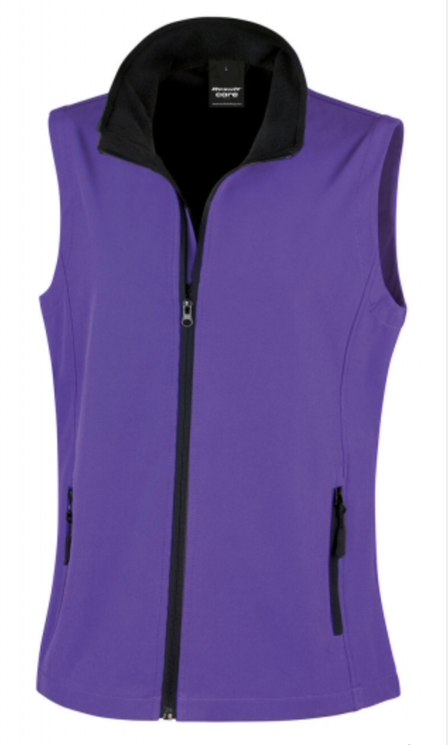 Softshell sans manches femme