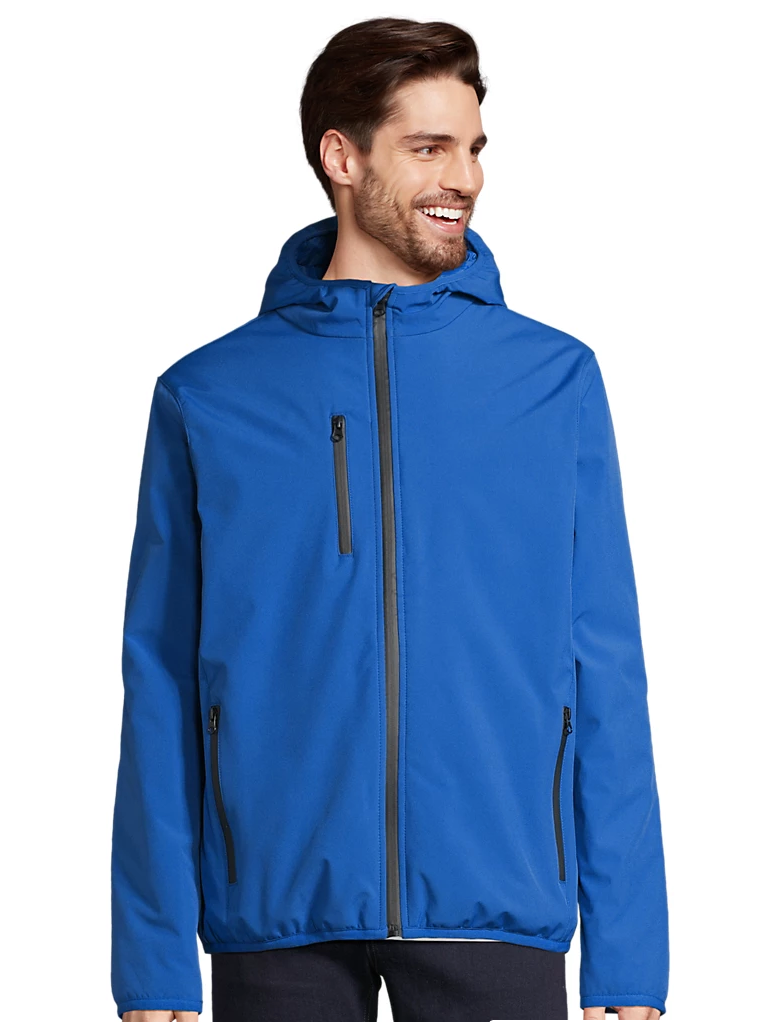 Veste softshell doublé doudoune avec manches homme