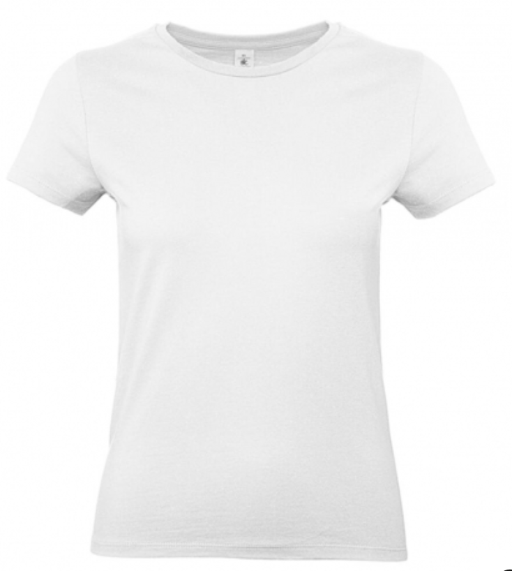 T-shirt manches courtes femme brodé logo – coloris au choix, vue 2