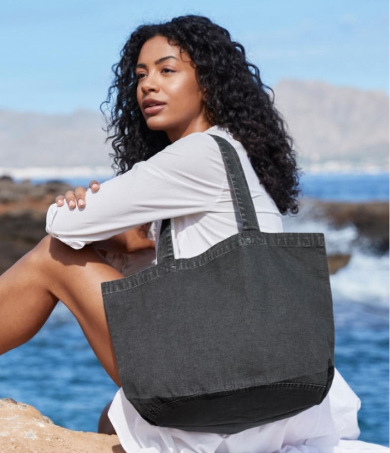 Sac cabas coton couleur