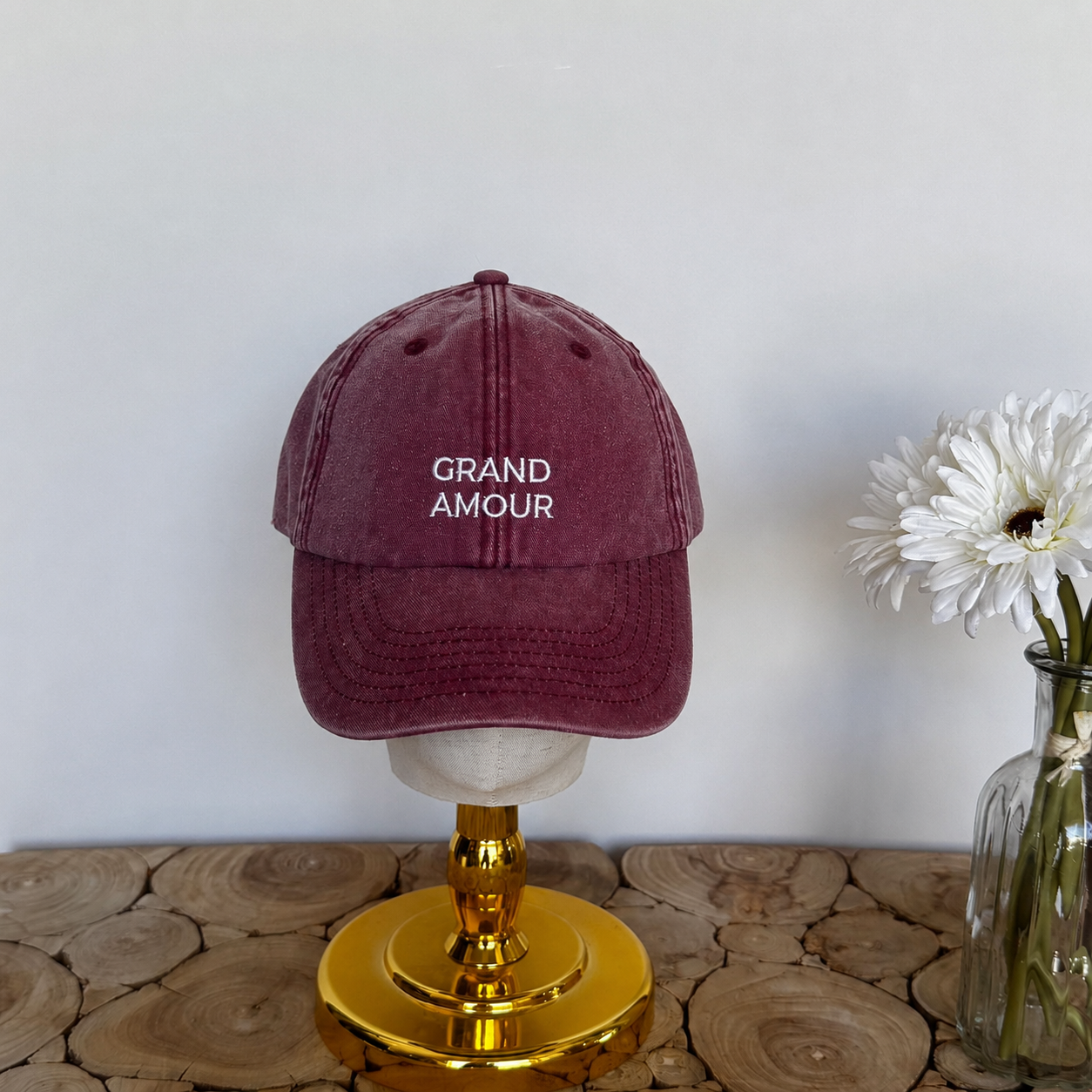 Casquette vintage Grand amour
