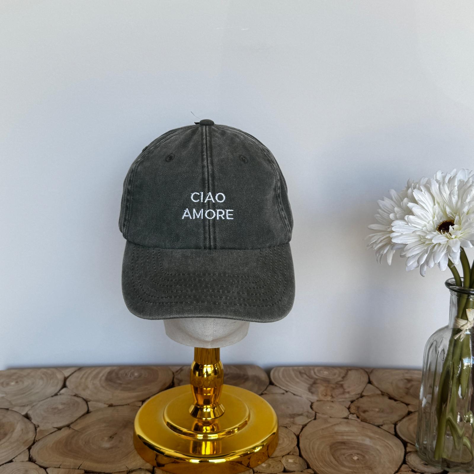 Casquette vintage Ciao amore