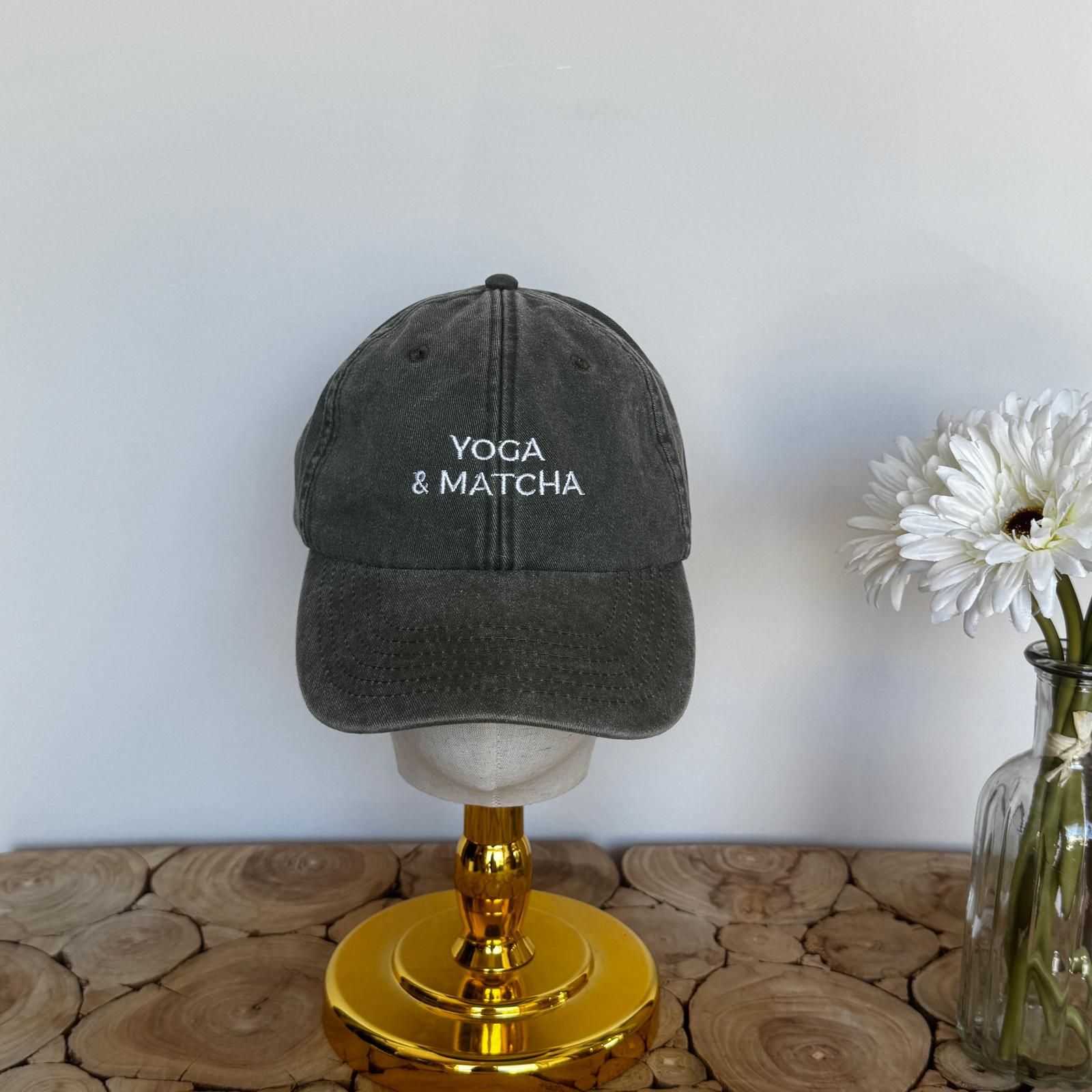 casquette vintage Yoga & Matcha