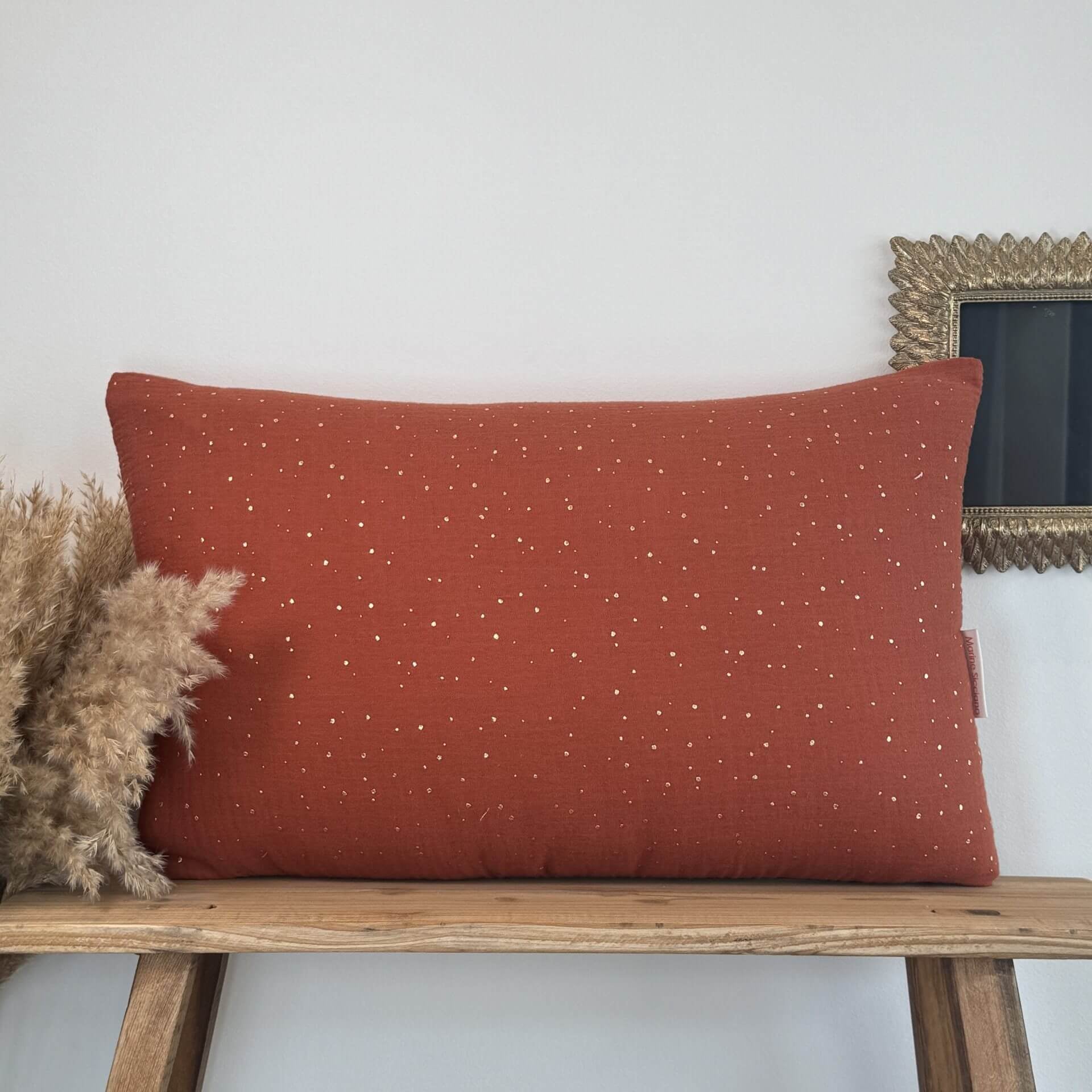 Coussin Enfant gaze de coton - 100% Personnalisable