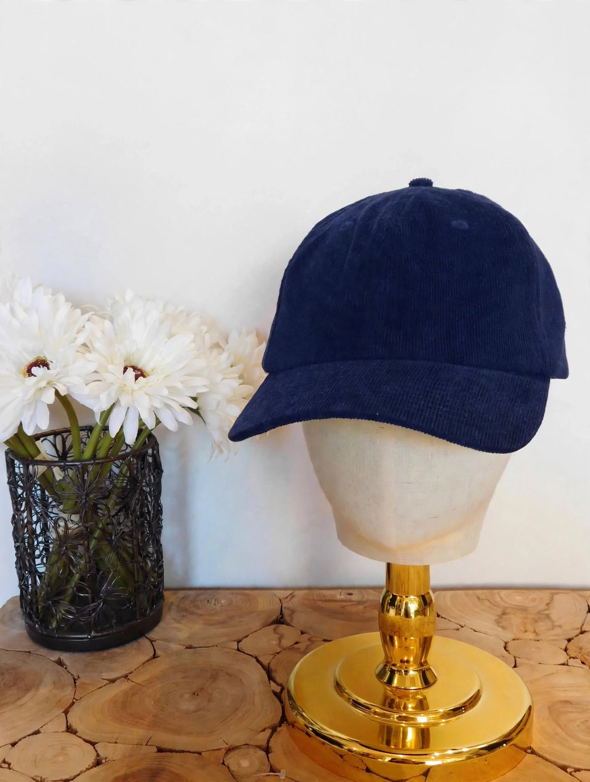 Casquette en velours côtelé personnalisée brodée – coloris au choix, vue 8