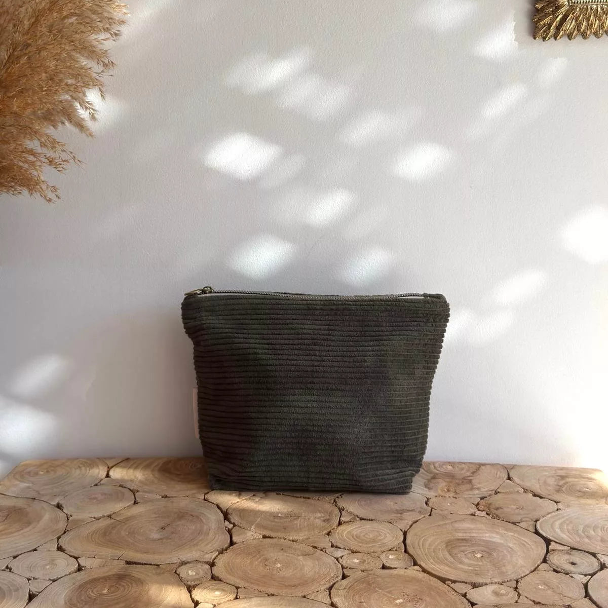 Pochette Velours côtelé 100% Personnalisable