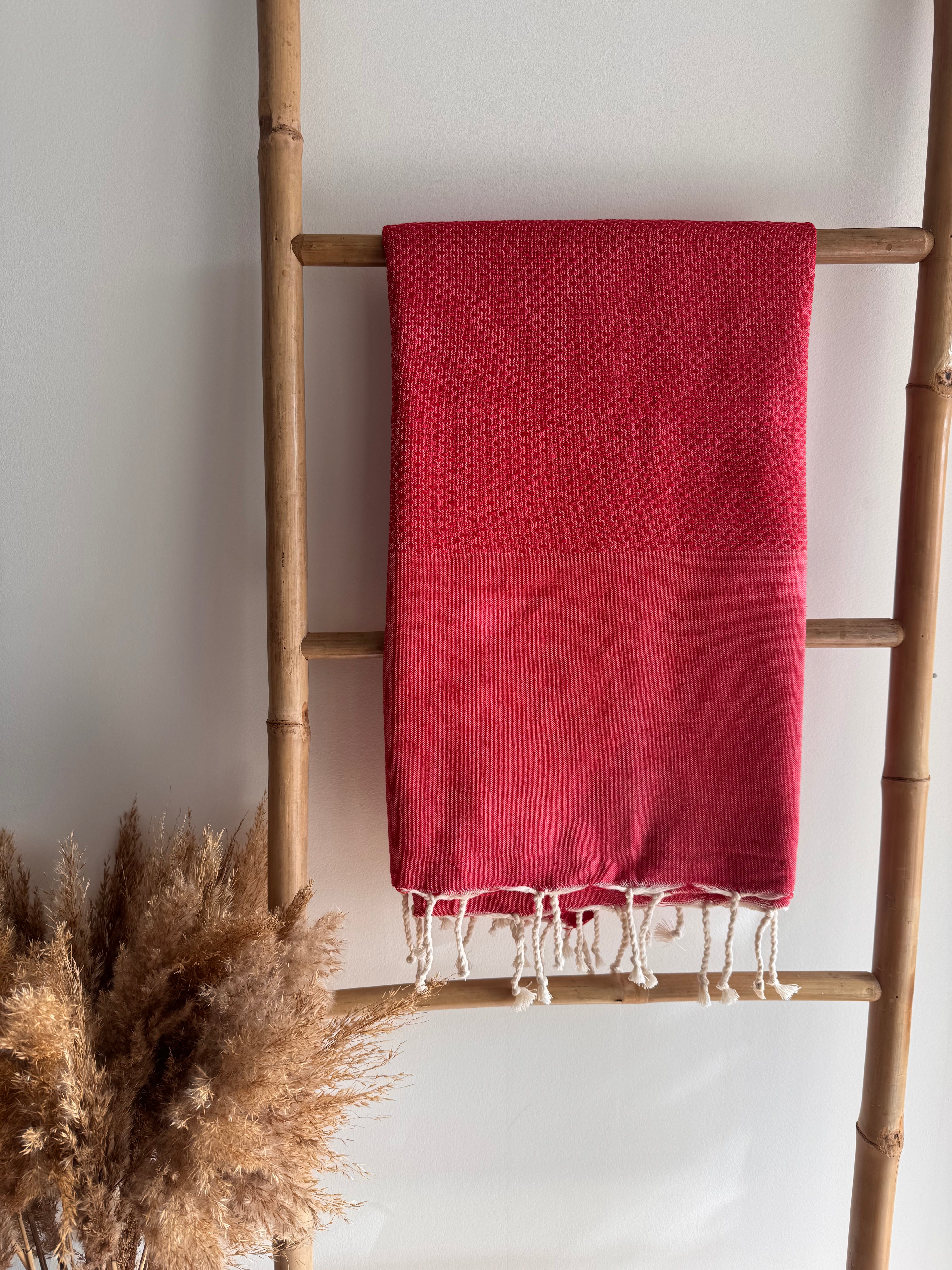 Fouta Nid Abeilles 100% Personnalisable
