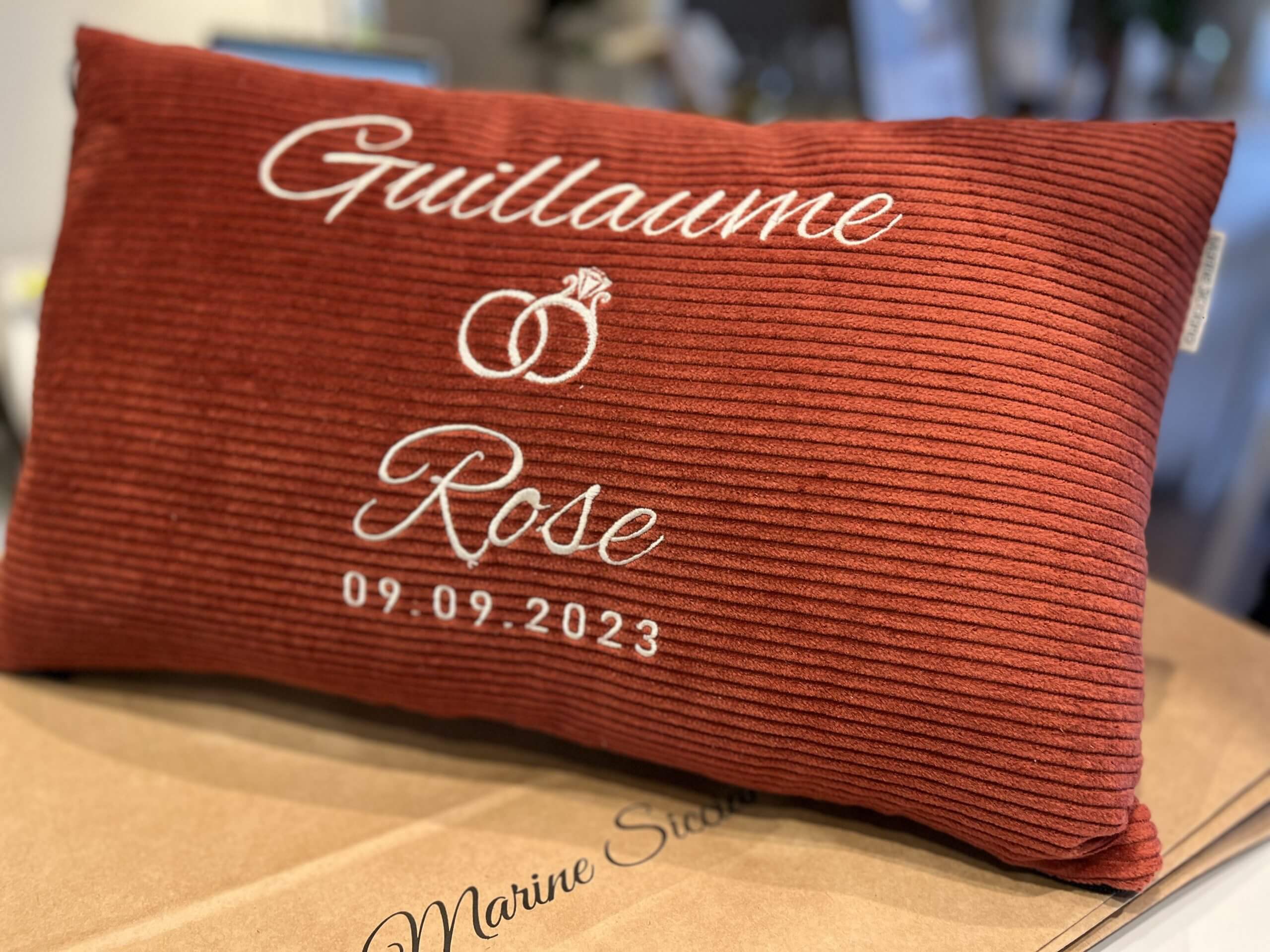 Coussin sur Mesure