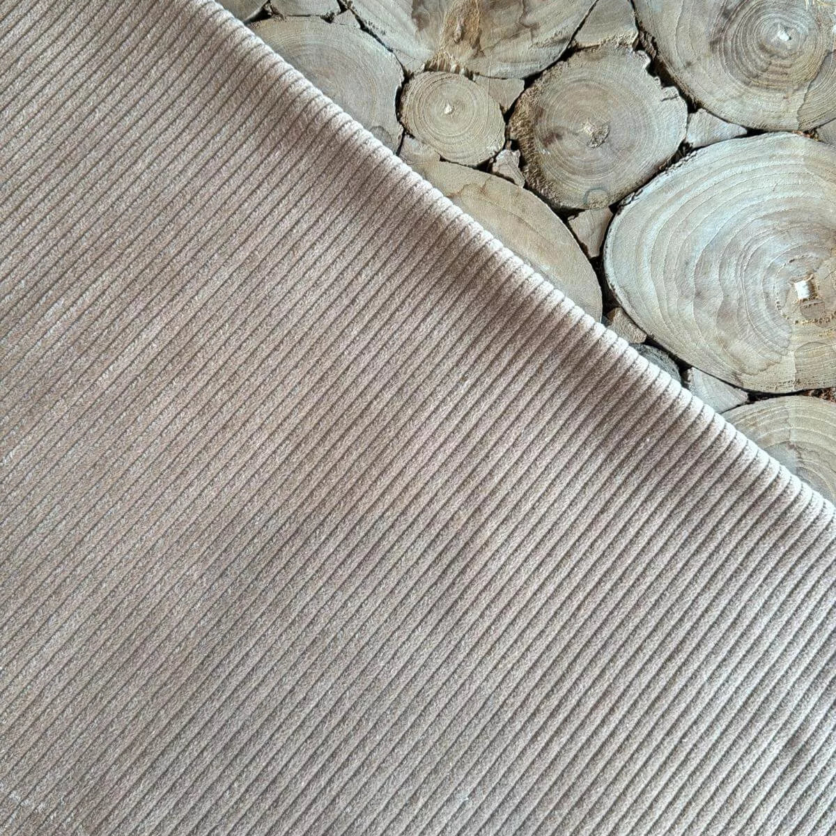 Plaid velours côtelé