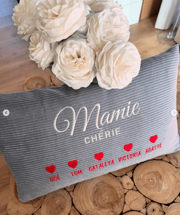Coussin à personnaliser