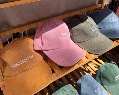 Voir les casquettes brodées