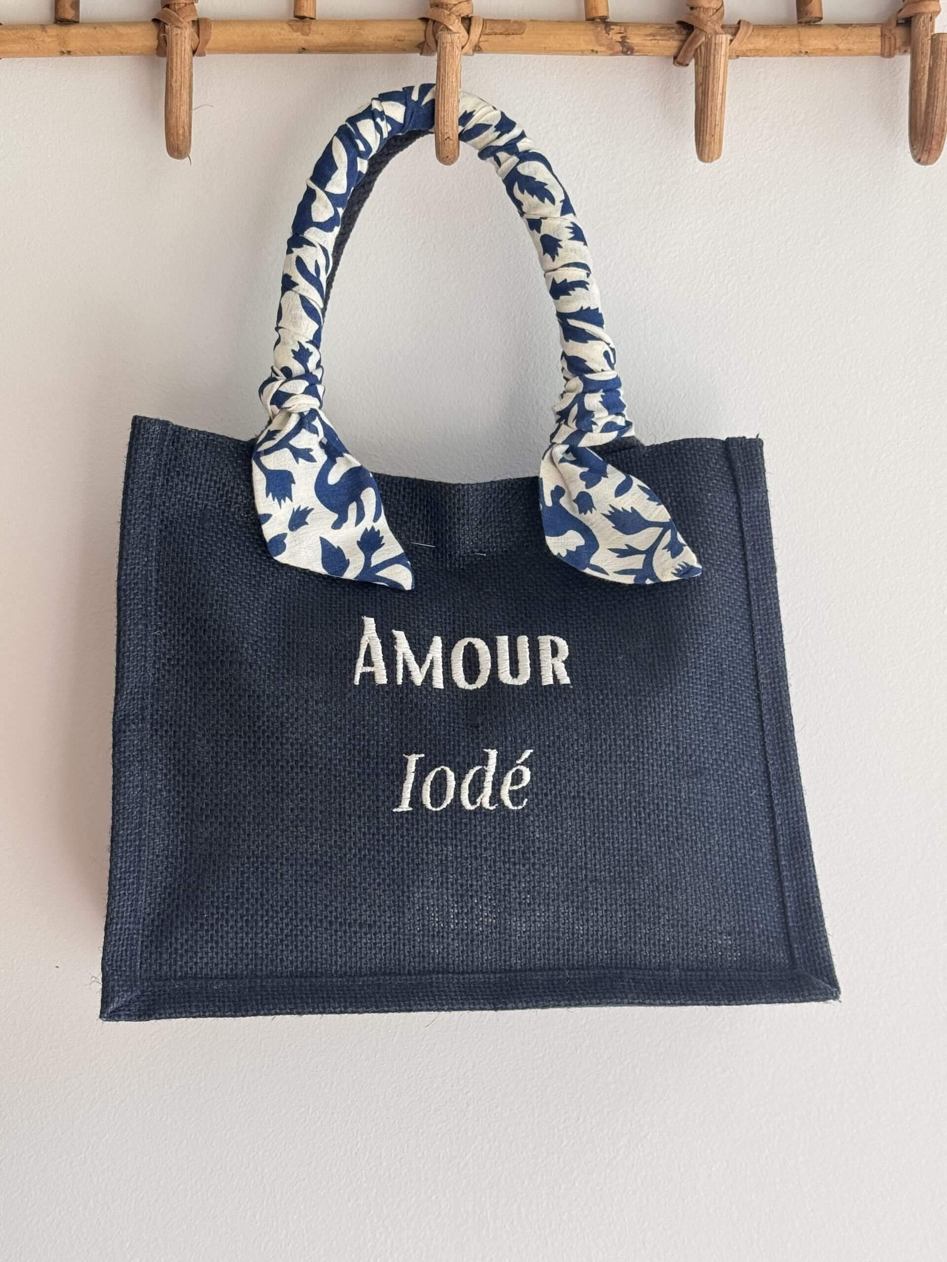 Petit format - Ruban Dolce Vita - Amour Iodé - Broderie blanche