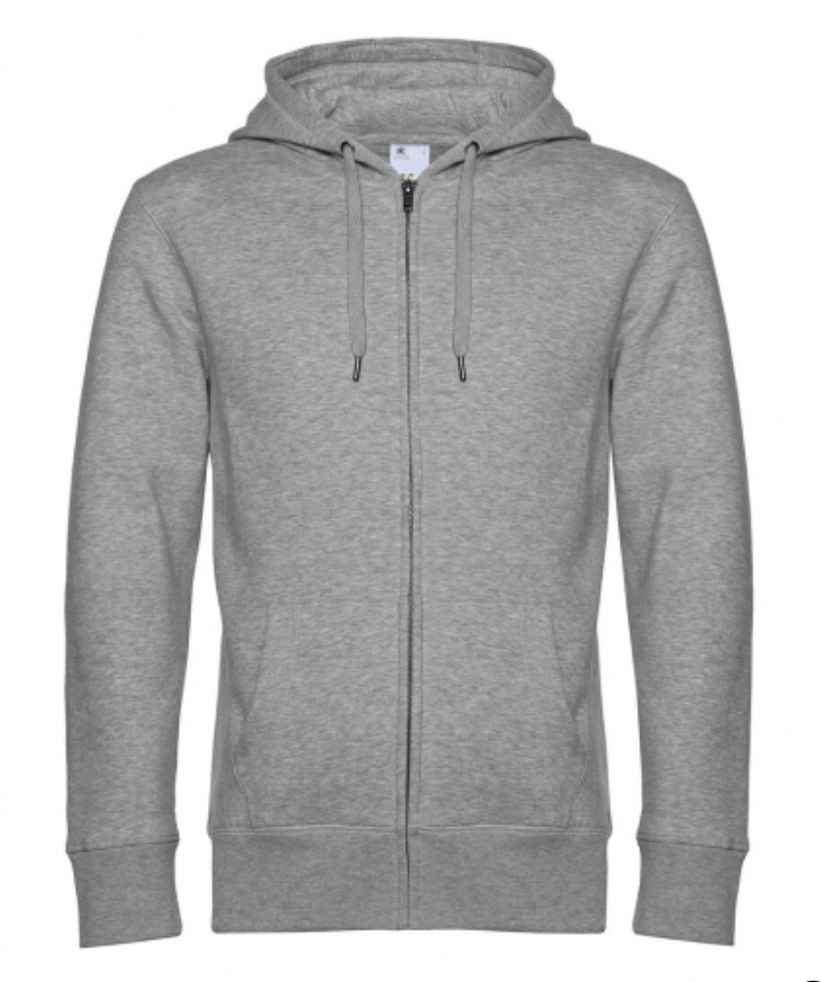 Pull zip hood