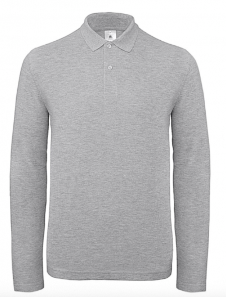 Polo manches longues homme