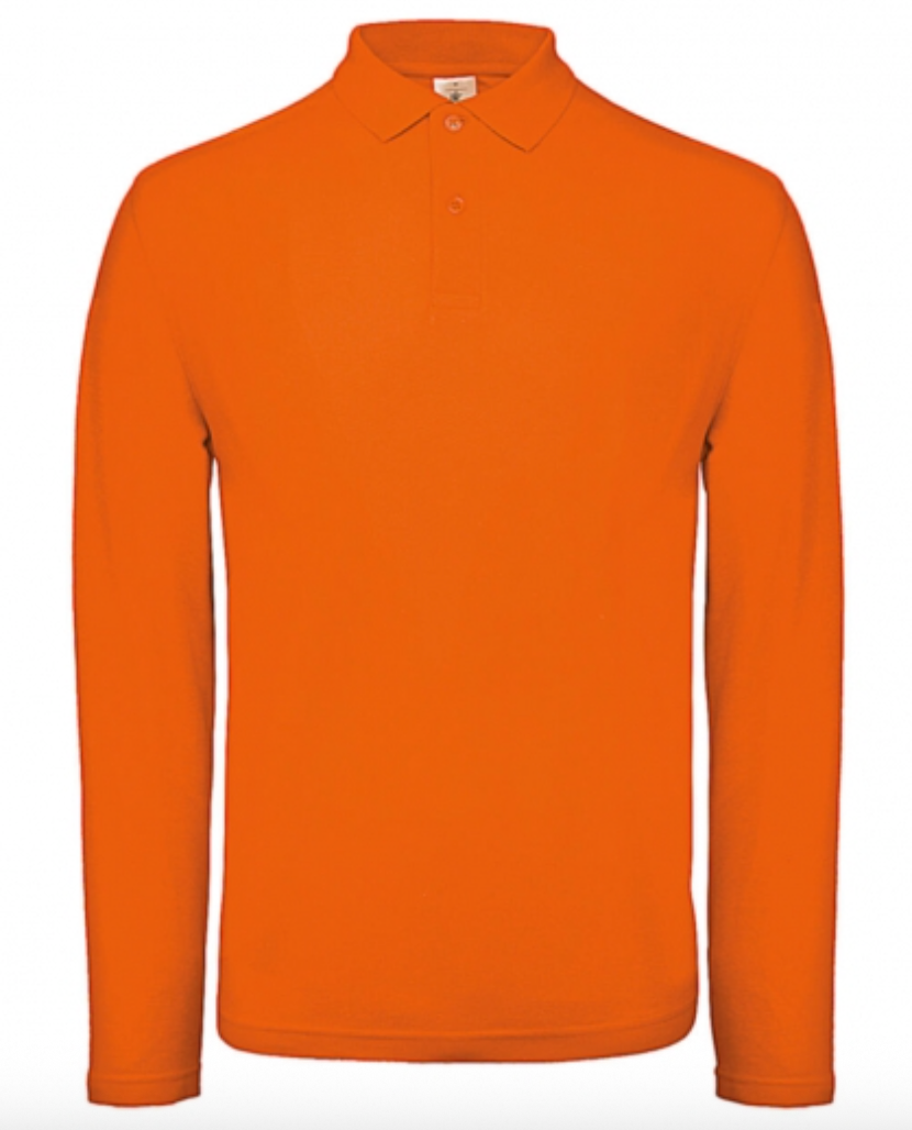 Polo manches longues homme
