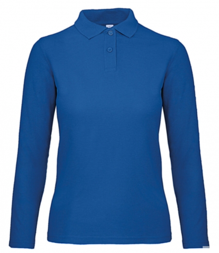 Polo manches longues femme