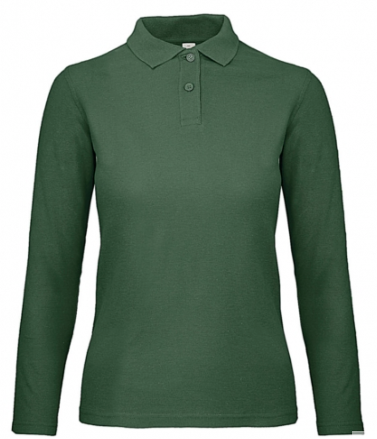 Polo manches longues femme
