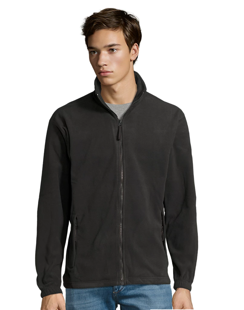 Gilet polaire avec manches homme