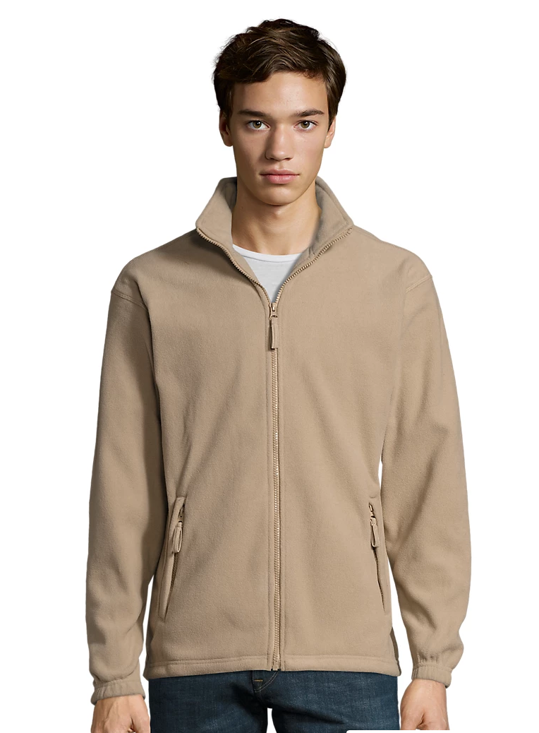 Gilet polaire avec manches homme