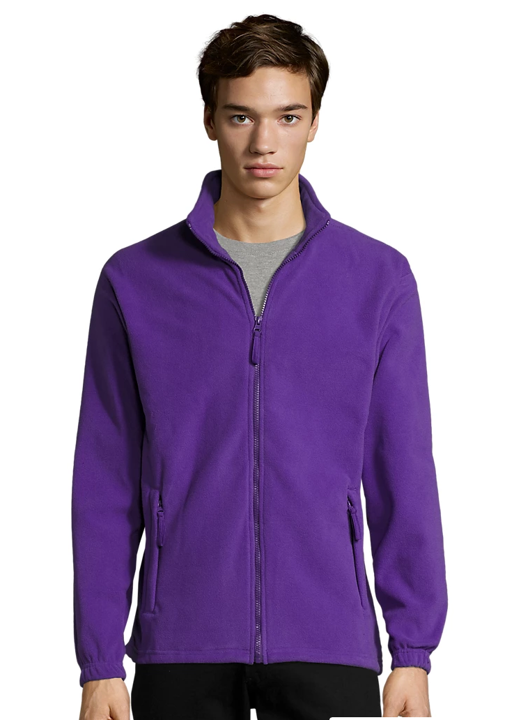 Gilet polaire avec manches homme
