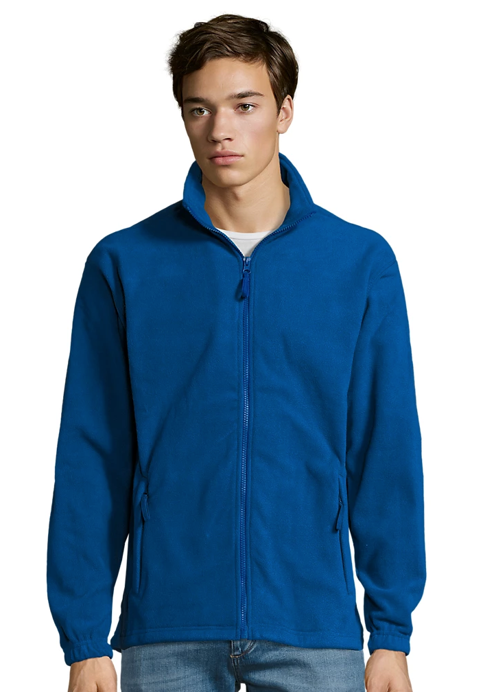 Gilet polaire avec manches homme