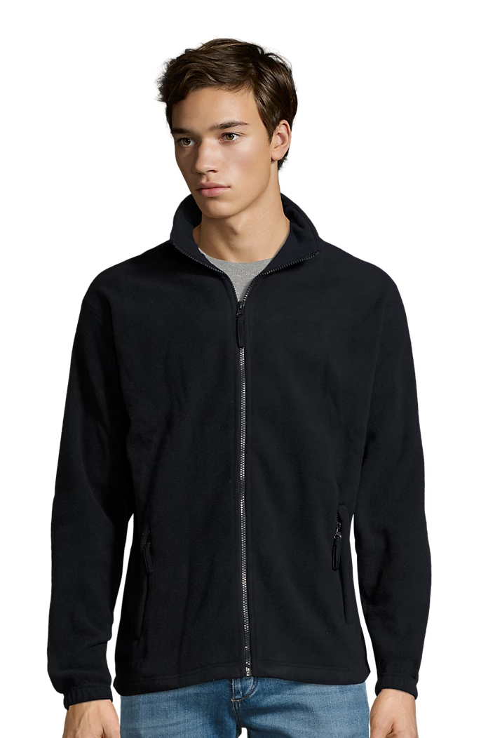 Gilet polaire avec manches homme