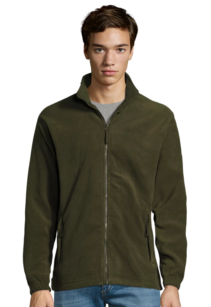 Gilet polaire avec manches homme