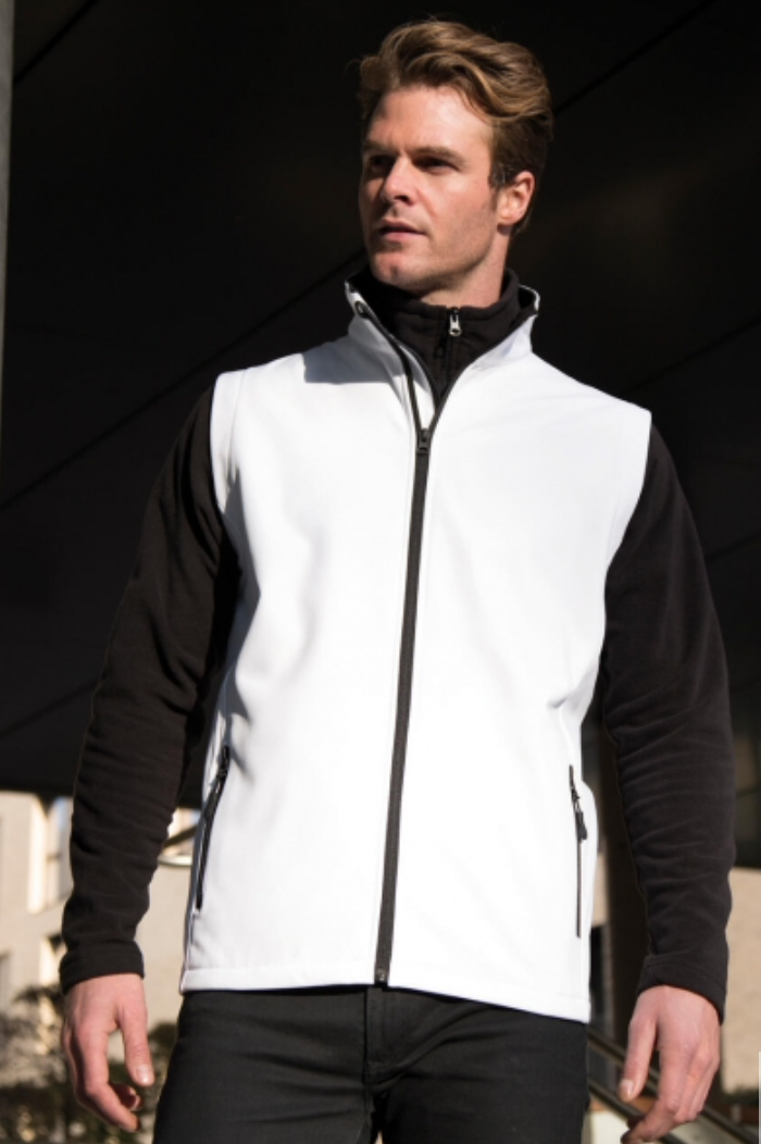 Softshell manches courtes homme