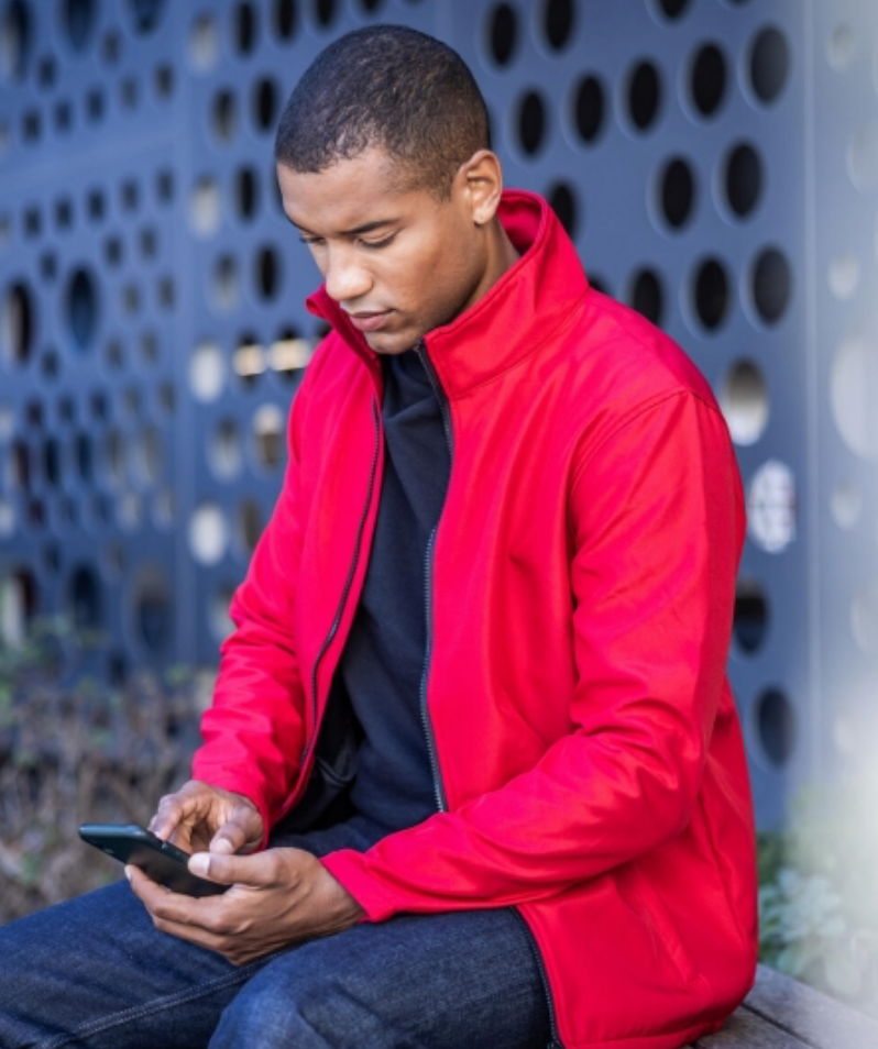 Softshell avec manches homme