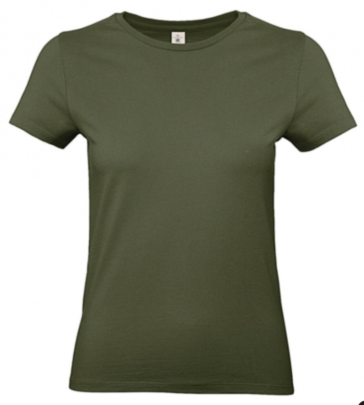 T-shirt manches courtes femme brodé à votre logo