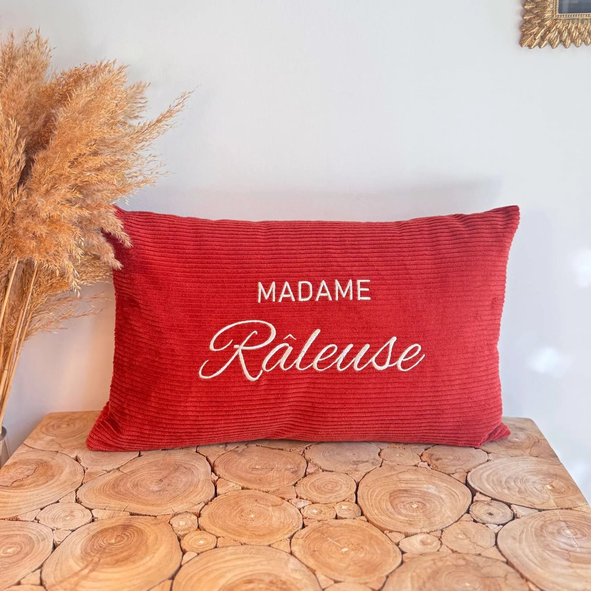 Coussin Terracotta - Madame Râleuse