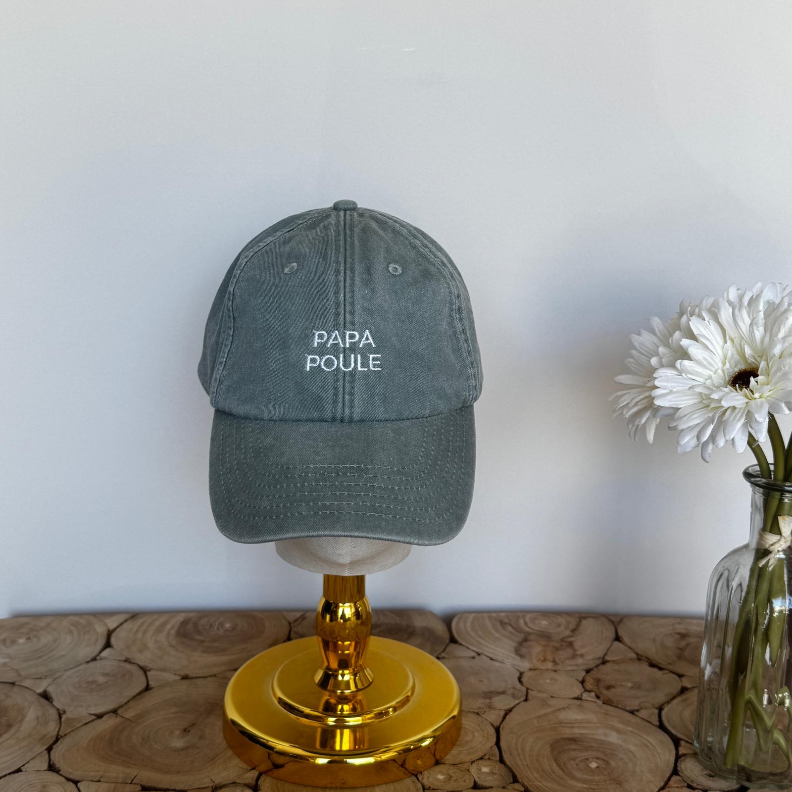 Casquette vintage Papa poule
