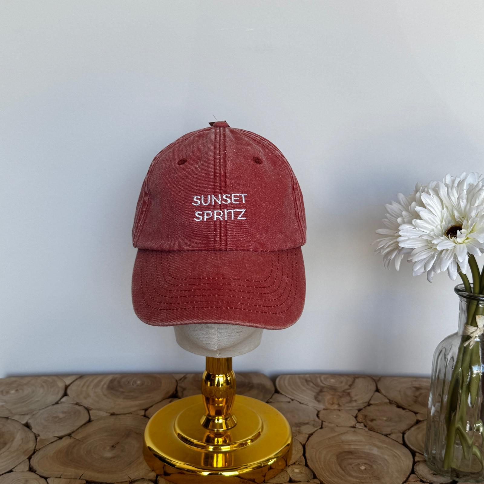 casquette vintage Sunset spritz