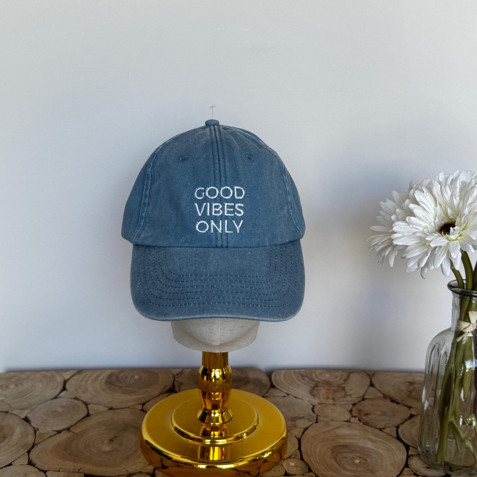 casquette vintage Good vibes only