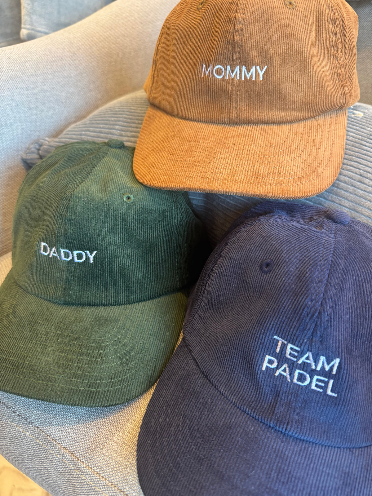 Casquette en velours côtelé personnalisée brodée – coloris au choix, vue 12